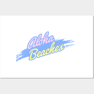 Aloha Beaches Posters and Art